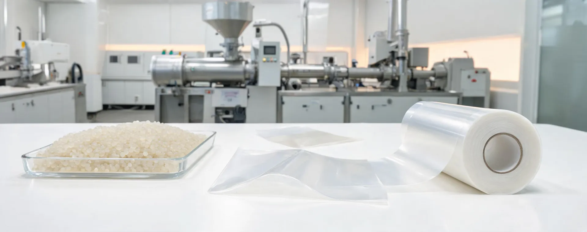 Polymer lab and extrusion line